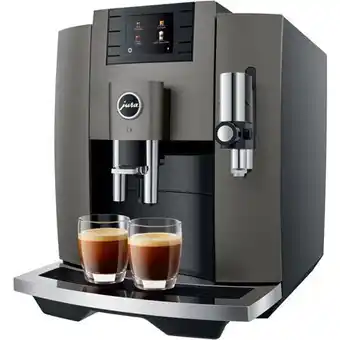 EP E8 dark inox eb volautomaat koffiemachine aanbieding