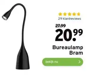 GAMMA Bureaulamp bram aanbieding