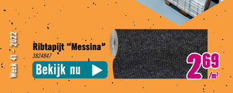 Hornbach Ribtapijt "messina" aanbieding