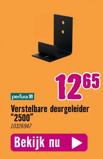 Hornbach Verstelbare deurgeleider "2500" aanbieding