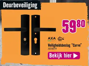 Hornbach Veiligheidsbeslag "curve" aanbieding