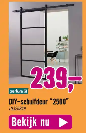 Hornbach Diy-schuifdeur "2500 aanbieding