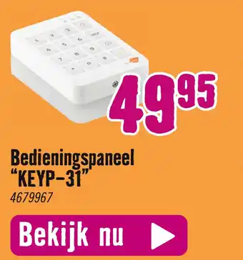 Hornbach Bedieningspaneel "keyp-31" aanbieding