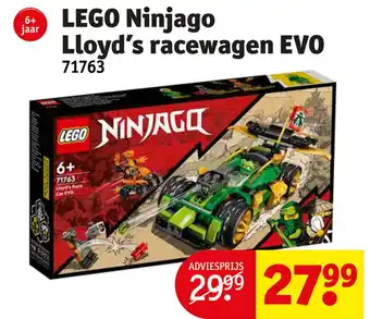 Kruidvat Lego ninjago lloyd's racewagen evo aanbieding