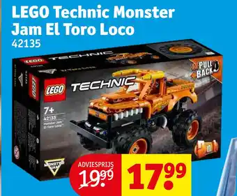 Kruidvat Lego technic monster jam el toro loco aanbieding