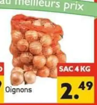 Tanger Markt Oignons sac 4 kg aanbieding