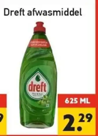 Tanger Markt Dreft afwasmiddel 625 ml aanbieding