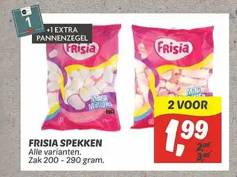 Dekamarkt Frisia spekken aanbieding