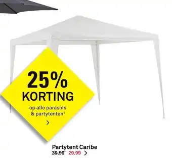 Karwei Partytent caribe aanbieding