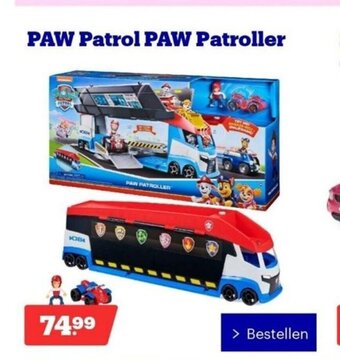 Bol.com Paw Patrol Paw Patroller aanbieding