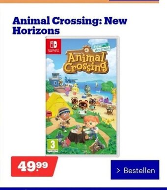 Bol.com Animal Crossing: New Horizons aanbieding