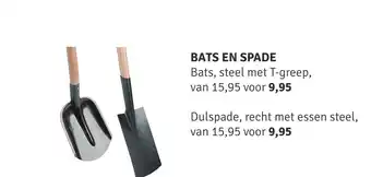 Nijhof Bats En Spade aanbieding