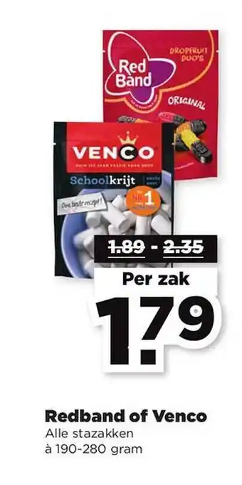 PLUS Redband of venco aanbieding