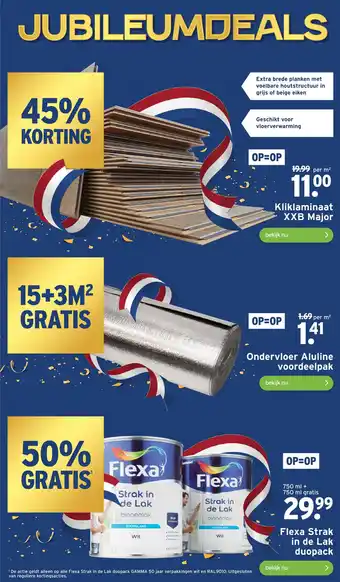 GAMMA Jubileumdeals aanbieding