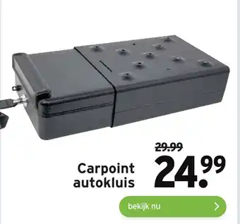 GAMMA Carpoint autokluis aanbieding