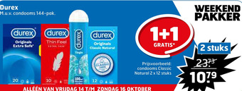 Trekpleister Durex aanbieding