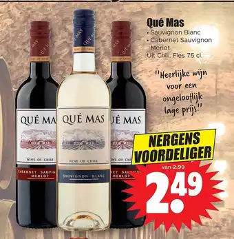 Dirk Qué mas aanbieding