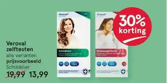 Etos Veroval Zelftesten 30% Korting aanbieding