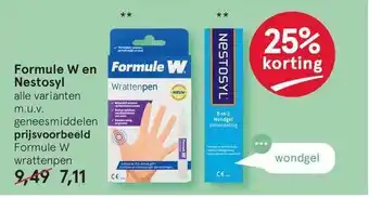 Etos Formule W En Nestosyl 25% Korting aanbieding