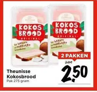 Vomar Voordeelmarkt Theunisse kokosbrood aanbieding