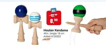 Lobbes Houten kendama aanbieding