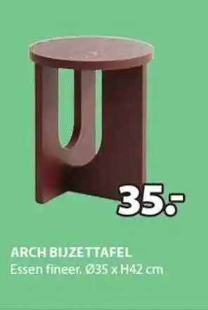 Jysk Arch bijzettafel aanbieding