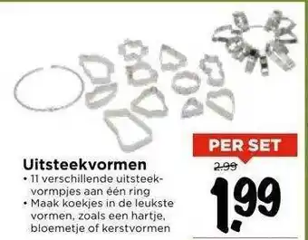 Vomar Voordeelmarkt Uitsteekvormen aanbieding