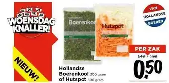 Vomar Voordeelmarkt Hollandse boerenkool of hutspot aanbieding