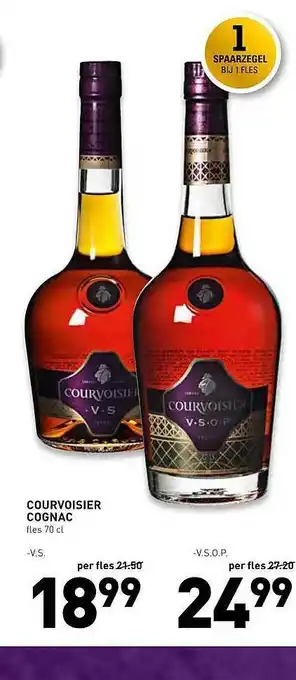 De Kweker Courvoisier Cognac aanbieding