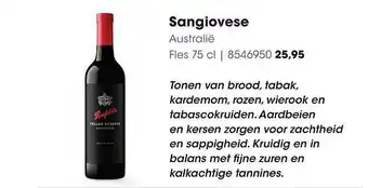 HANOS Sangiovese aanbieding