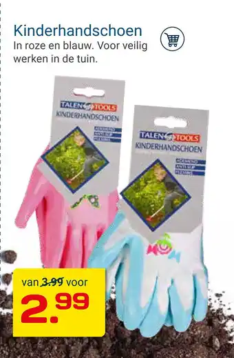 Kluswijs Kinderhandschoen aanbieding