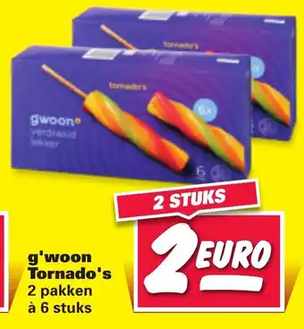 Nettorama G'woon Tornado's 2*6st aanbieding