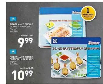 De Kweker Fisherman's Choice Garnaalspiesjes Of Fisherman's Choice Butterfly Garnalen aanbieding