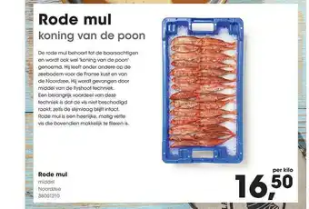 HANOS Rode Mul aanbieding