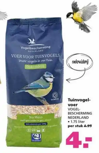 Ranzijn Tuinvogelvoer vogelbescherming nederland aanbieding