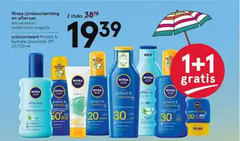 Etos Nivea Zonbescherming En Aftersun 1+1 Gratis aanbieding