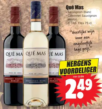 Dirk Qué mas aanbieding