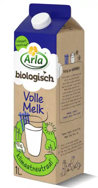 Picnic Arla  bio volle melk aanbieding