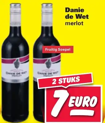 Nettorama Danie de Wet 2*750ml aanbieding