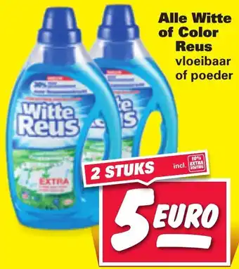 Nettorama Witte of Color Reus 2st aanbieding