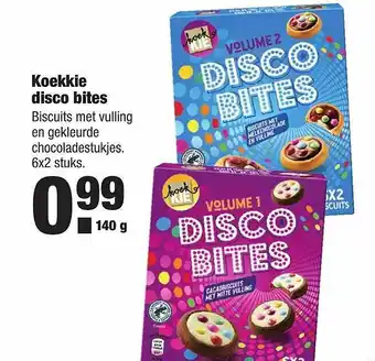 ALDI Koekkie Disco Bites 140g aanbieding