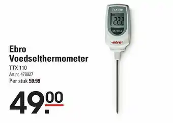 Sligro Ebro Voedselthermometer TTX 110 aanbieding