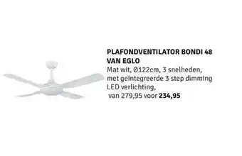 Nijhof Plafondventilator Bondi 48 Van Eglo aanbieding