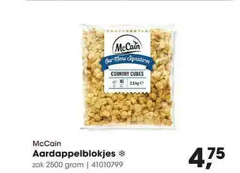 HANOS McCain Aardappelblokjes 2500g aanbieding