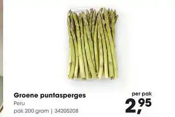 HANOS Groene Puntasperges aanbieding