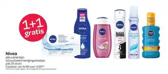 Spar Nivea 1+1 Gratis aanbieding