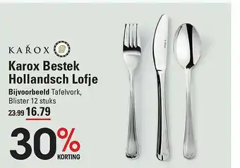 Sligro Karox Bestek Hollandsch Lofje 30% Korting aanbieding