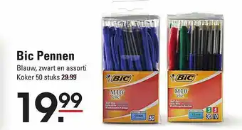 Sligro Bic Pennen aanbieding