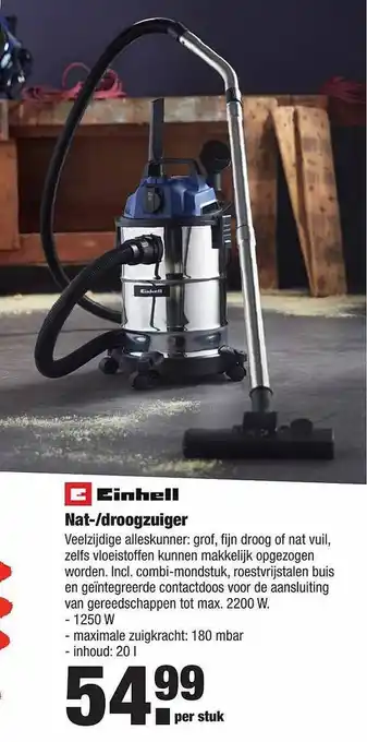 ALDI Einhell Nat--Droogzuiger aanbieding