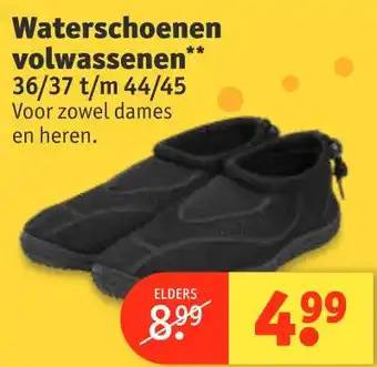 Kruidvat Waterschoenen volwassenen aanbieding